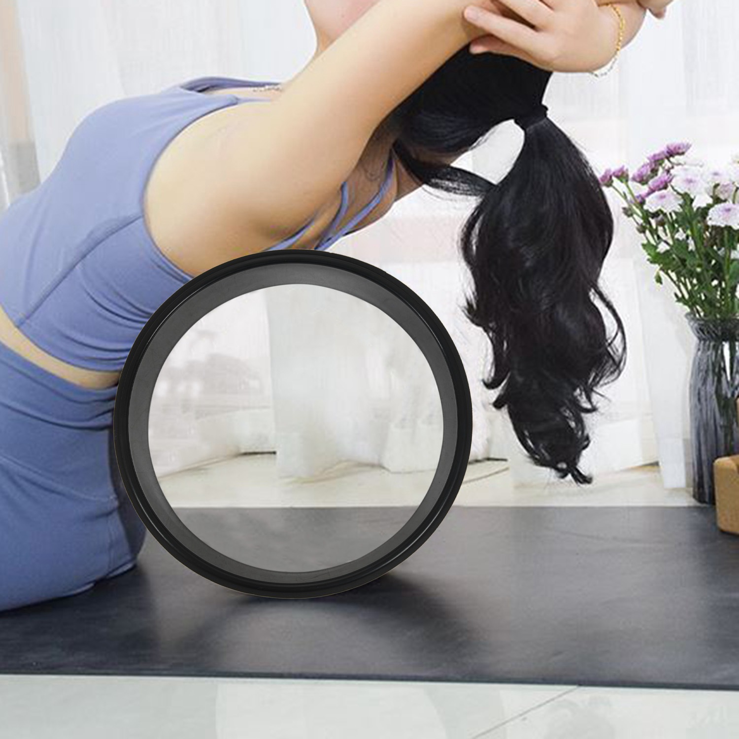 ABMV-Wood Yoga Wheel Pilates A - Pilates Yoga Circle 评论和价格
