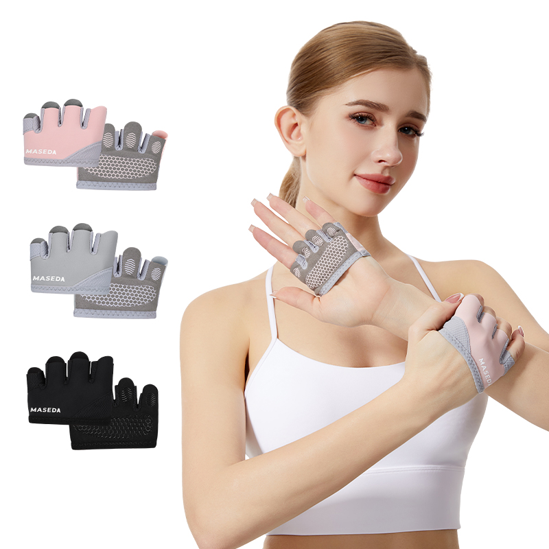 Pair of Fitness Fingerless Glo - Pilates Yoga Fitness 评论和价格