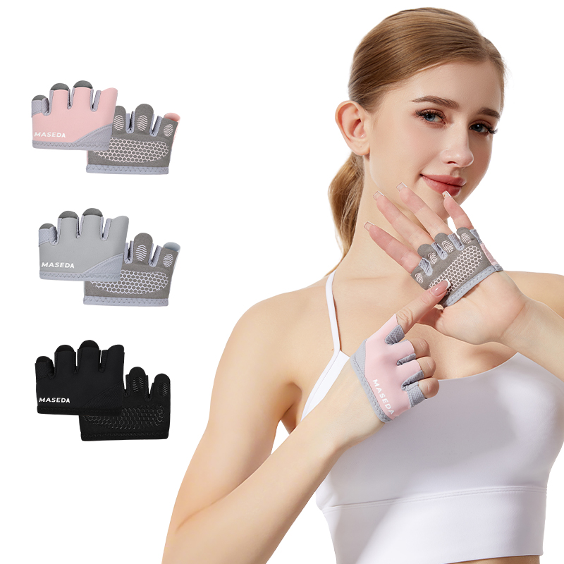 Pair of Fitness Fingerless Glo - Pilates Yoga Fitness 评论和价格