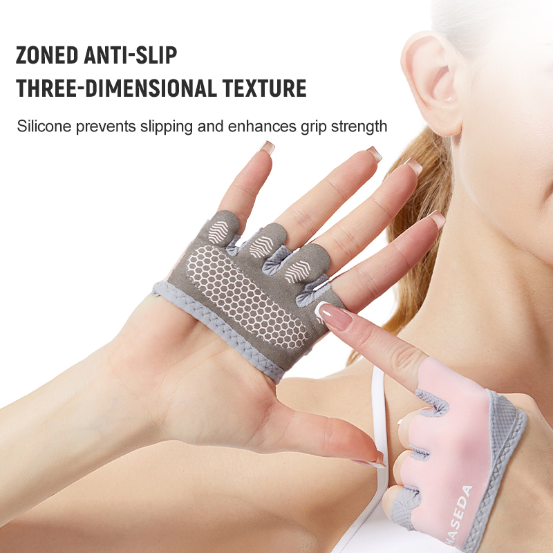 Pair of Fitness Fingerless Glo - Pilates Yoga Fitness 评论和价格