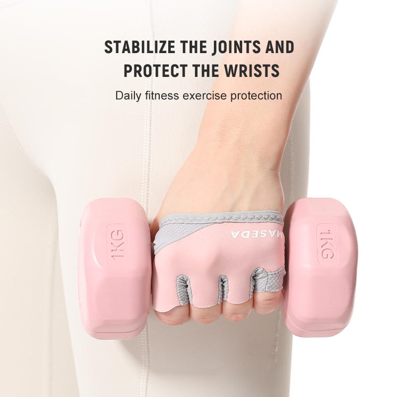 Pair of Fitness Fingerless Glo - Pilates Yoga Fitness 评论和价格