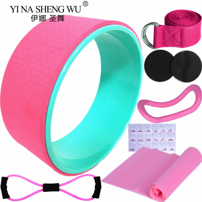 7Pcs Yoga Wheel Pilates Access - Pilates Yoga Circle 评论和价格