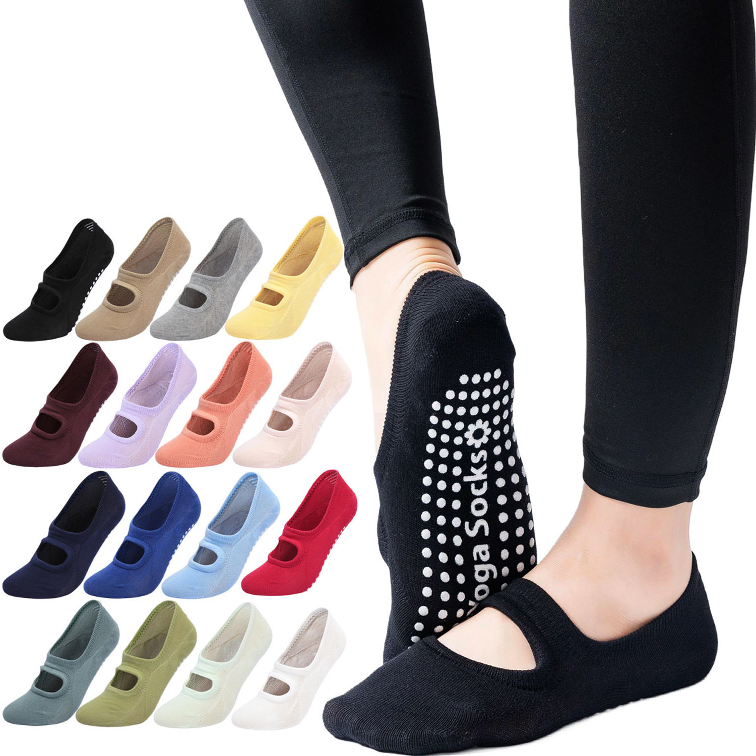 High Quality Women Yoga Socks  - Pilates Yoga Fitness 评论和价格