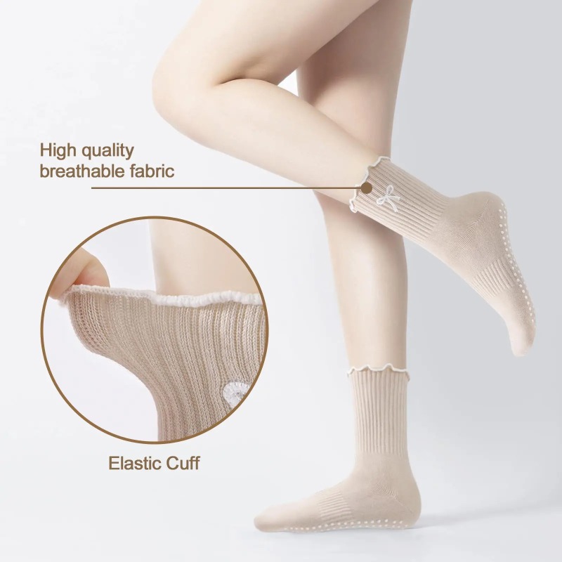 Professional Yoga Socks, Cotto - Pilates Yoga Fitness 评论和价格