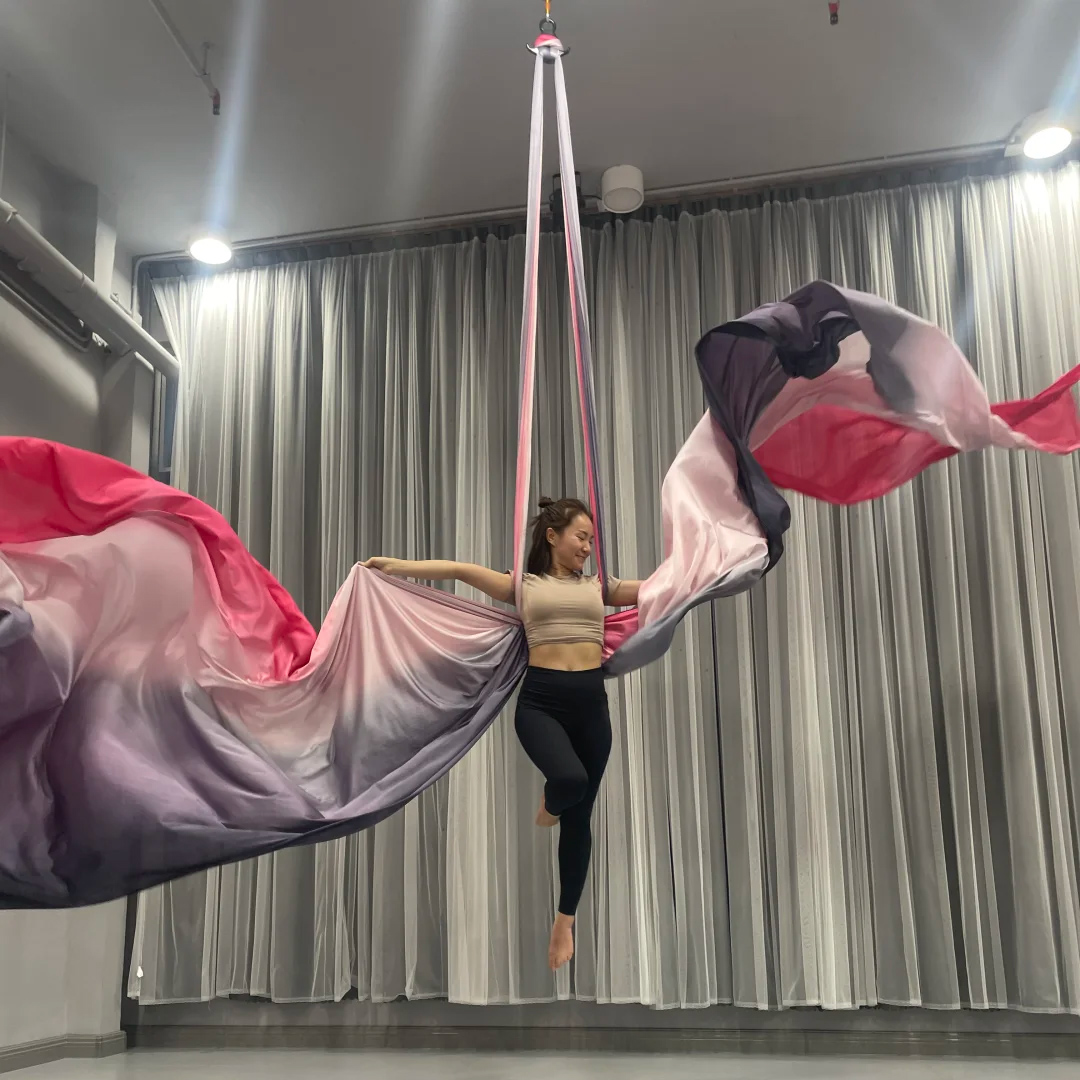 10m Aerial silks Ombre Aerial  - Aerial Silk Hammock 评论和价格