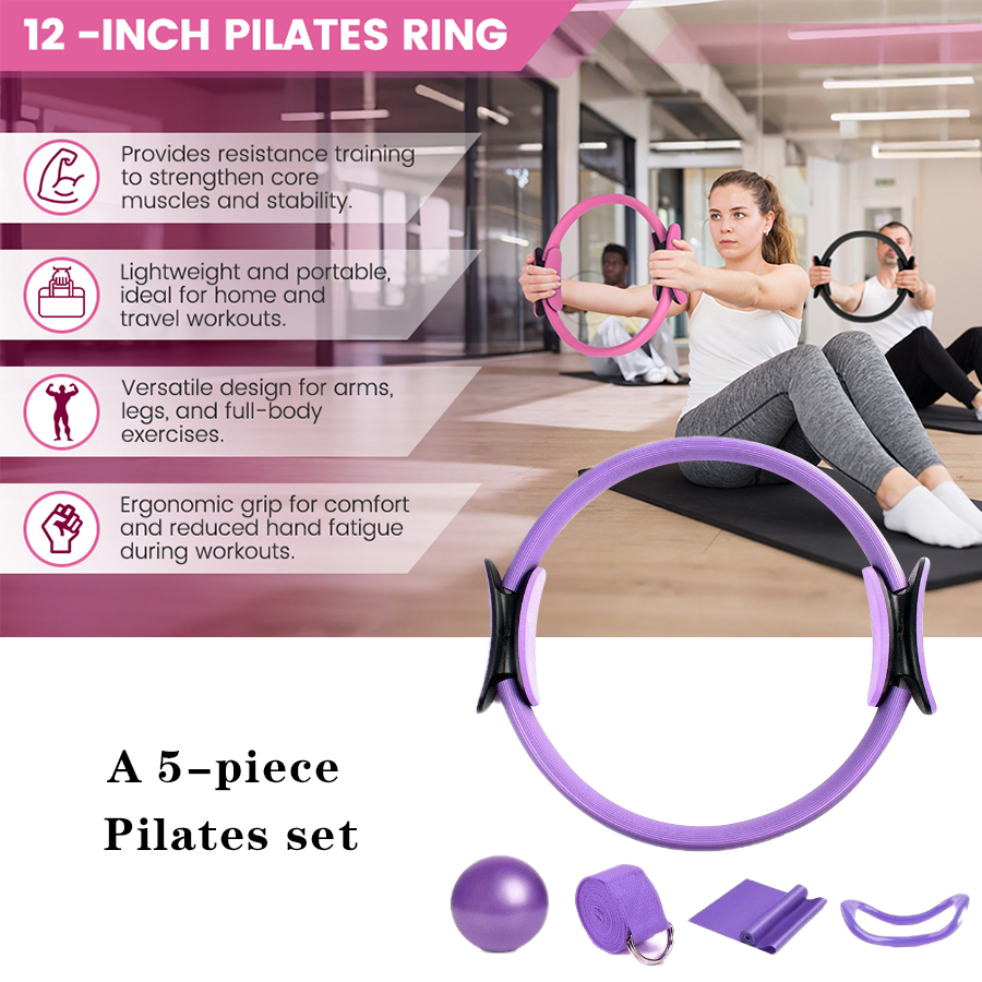 Customized LOGO 5-Piece Home G - Pilates Yoga Circle 评论和价格