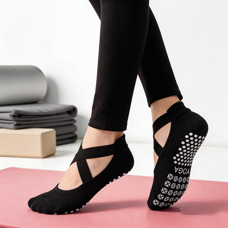 Women Non-Slip Yoga Socks Sili - Pilates Yoga Fitness 评论和价格