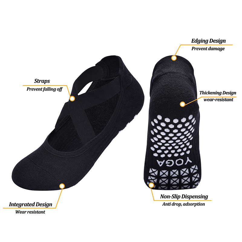 Women Non-Slip Yoga Socks Sili - Pilates Yoga Fitness 评论和价格