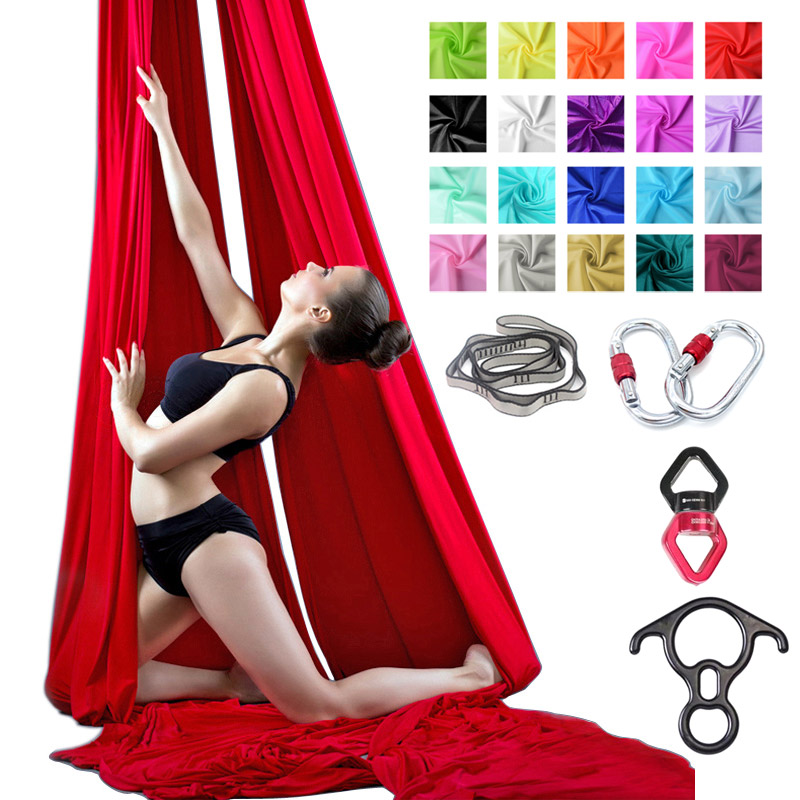 9 Yards 8.2m Aerial Yoga Silks - Aerial Silk Hammock 评论和价格