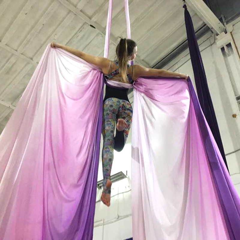 Ombre Anti-Gravity Yoga Hammoc - Aerial Silk Hammock 评论和价格