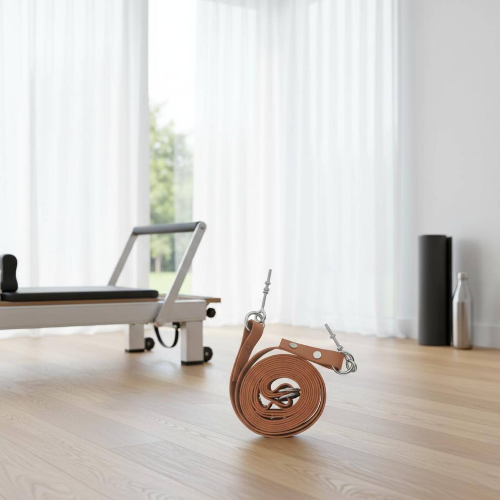 Reformer Double Loop Strap Com - Pilates & Yoga Unleashed International Academy 评论和价格